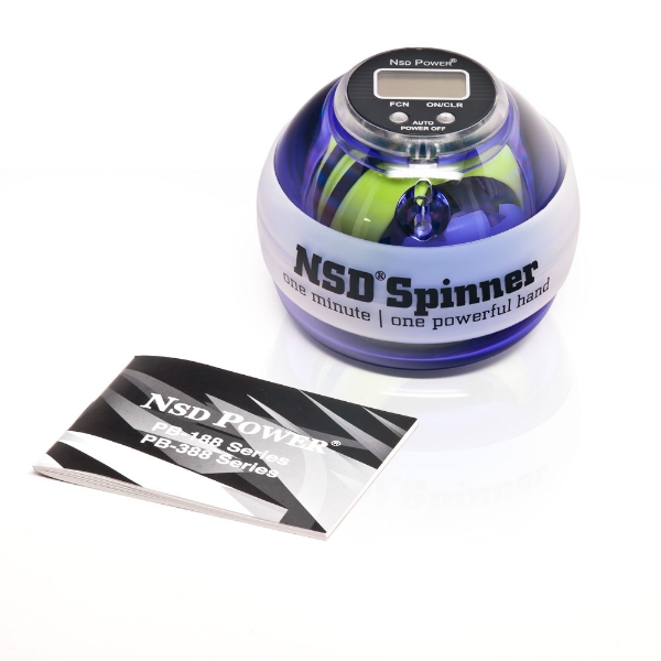 NSD Winners Roll'n Spin Rainbow Lit Spinner</br>(PB-688AMLC Purple)